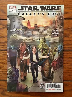 Buy Star Wars: Galaxy’s Edge 1 Nm/nm+ 1st App Dok-ondar Rod Reis Cover Marvel 2019 • 6.31£