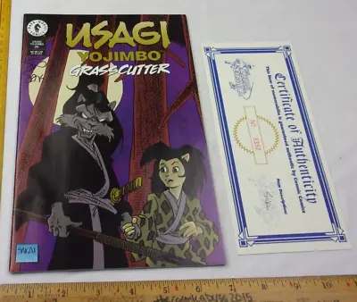 Buy Usagi Yojimbo #20 SIGNED Stan Sakai Comic Book VF/NM 1990s W/COA • 19.88£
