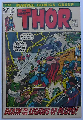 Buy Thor #199 (May 1972, Marvel), VG Condition (4.0), 1st Ego-Prime, Pluto App. • 9.49£