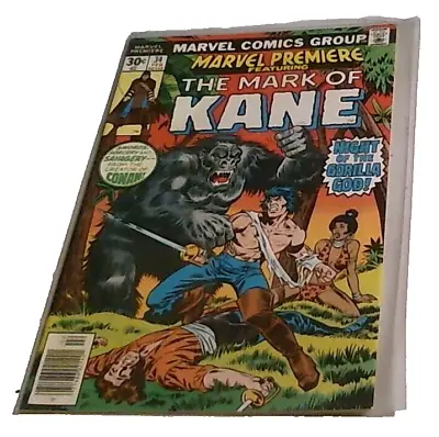 Buy Marvel Premiere #34 The Mark Of Kane 1976 Solomon Comic Book • 3.15£