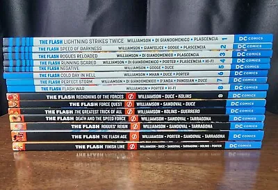 Buy DC Universe Rebirth The Flash Volumes 1 2 3 4 5 6 7 8 9 10 11 12 13 14 15 Lot • 252.77£