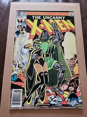 Buy Uncanny X-Men #145 VF/NM Iconic Dr Doom Cvr Newsstand 🔑 Cockrum MCU Marvel 1981 • 19.70£
