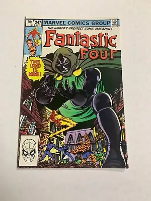 Buy Fantastic Four #247 Kristoff Vernard (doctor Doom Ii) 1st Appearance *1982* • 7.11£