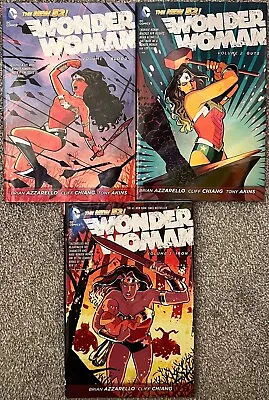 Buy Wonder Woman - Vol.1 Blood, Vol.2 Guts & Vol.3 Iron - DC - Graphic Novels  • 18.99£