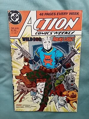 Buy Action Comics Weekly #615 1988 Starring Superman Green Lantern 48 Pages • 2.85£