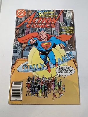 Buy Action Comics #583 Alan Moore 1986 DC Superman Comic Book Combined Shipping  • 11.87£