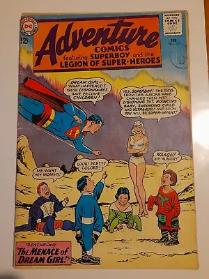 Buy Adventure Comics #317 Feb 1964 Good- 1.8 1st Appearance Of Dream Girl • 49.99£