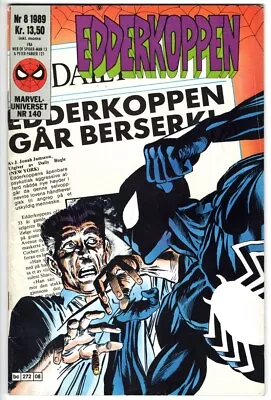 Buy Web Of Spider-Man #13 Norway EDDERKOPPEN 8/1989 + Spectacular Spider-Man #121 • 6.02£
