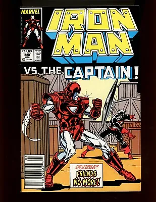 Buy (1988) Iron Man #228 - NEWSSTAND COPY! KEY ISSUE!  STARK WARS: CHAPTER 4  (8.0) • 3.78£