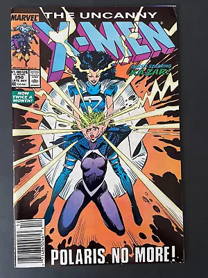 Buy Uncanny X-Men #250 - Marvel 1989 Comics Mark Jewelers Insert • 15.35£