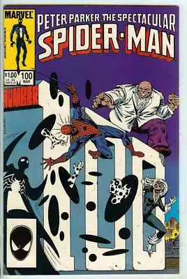 Buy Spectacular Spider-man #100 9.0 // Black Cat + Kingpin Cover 1985 • 42.93£