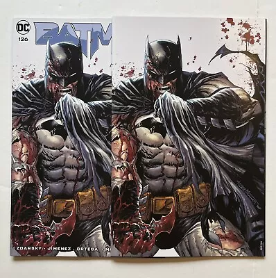 Buy Batman 126/136 Virgin & Trade Battle Damage Tyler Kirkham Variant Comic Book Set • 29.57£