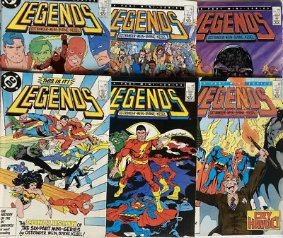 Buy DC Comics Legends 1-6 Mini Series / Suicide Squad, Shazam 1986 • 9.95£