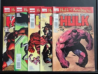 Buy Marvel Comics Hulk 42 43 44 45 46 42-46 Issues 2011 VF • 7.93£