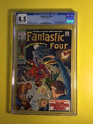 Buy Fantastic Four #94 1st Appearance Of Agatha Harkness CGC 8.5 Marvel 1970. • 315.49£