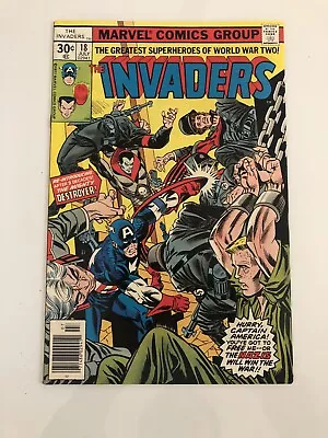 Buy The Invaders #18 (1977) 1st App Brian Falsworth Union Jack Combine/Free Shipping • 11.15£