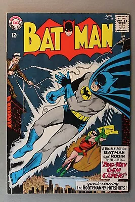Buy BATMAN #164 *1964*  Two-Way Gem Caper!  This Issue Starts  NEW LOOK  In Title • 197.95£