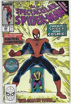 Buy The Spectacular Spiderman 158 Vf 1989 Peter Parker Amazing 1976 Series Lb4 • 3.17£