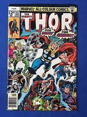 Buy The Mighty Thor #257 VFN/NM (9.0) MARVEL ( Vol 1 1977) (C) • 12£