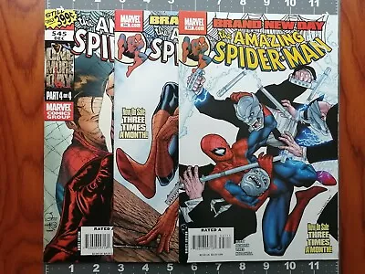 Buy Amazing Spider-Man 545, 546 & 547, 2008; 1st Jackpot Hollister, Mr. Negative • 43.48£