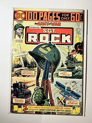Buy Our Army At War Featuring #275 100 Page Giant Sgt. Rock  High Grade!  1974 • 19.46£