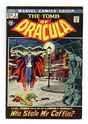 Buy Tomb Of Dracula #2 GD/VG 3.0 1972 • 52.18£