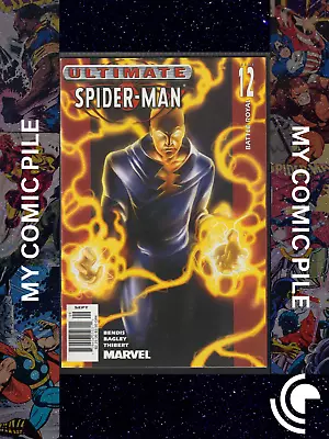 Buy 💥Ultimate Spider-Man 12 (2001)  Newsstand • 9.63£