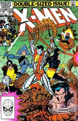Buy Uncanny X-Men #166D VG 4.0 1983 Stock Image Low Grade • 6.80£