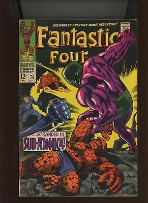 Buy (1968) Fantastic Four #76: SILVER AGE! KEY ISSUE! (2ND) PSYCHO-MAN! (4.0) • 15.81£