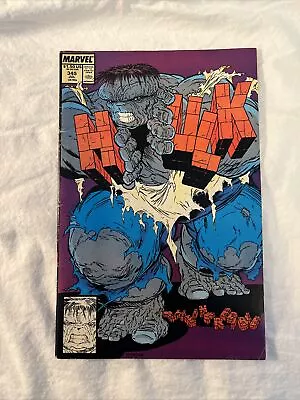 Buy Incredible Hulk #345 Todd McFarlane Cover & Art (Marvel Comics 1988) • 11.87£