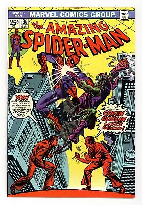 Buy Amazing Spider-Man #136 VG/FN 5.0 1974 1st App. Harry Osborn As Green Goblin • 78.35£