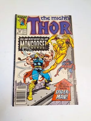 Buy THE MIGHTY THOR #391 (1988) Marvel Comics Newsstand 1st Eric Masterson NM • 19.77£