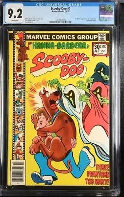 Buy Scooby-Doo #1 1977 Marvel Comics CGC 9.2 White • 195.18£