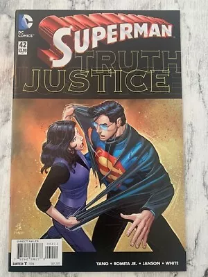 Buy Superman 42 TRUTH JUSTICE - John Romita JR - DC Comics 2015 Hot Series Rare NM • 3.99£