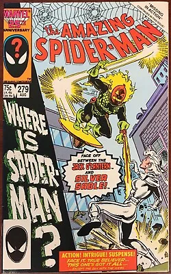 Buy Amazing Spider-Man 279 Jack O'Lantern And Silver Sable! App (1986, Marvel) VF+ • 8.03£