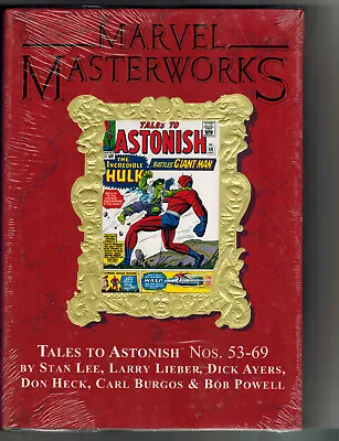 Buy MARVEL MASTERWORKS Volume 91 TALES TO ASTONISH Limited Edition HC • 98.79£
