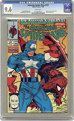 Buy Amazing Spider-Man #323 CGC 9.6 1989 0718098020 • 66.07£