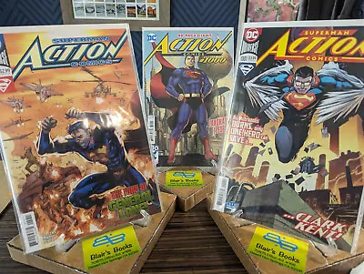 Buy Set Of (3) DC's ACTION COMICS #999, 1000, 1001 [2018] NM; 1st Appear. Rogol Zaar • 15.98£