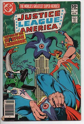 Buy Justice League Of America 189 DC Book 1981 Starro Return Of The Starfish Vintage • 24.27£