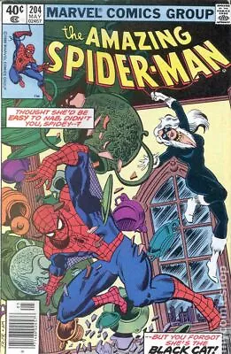 Buy Amazing Spider-Man #204N VG 1980 Stock Image • 11.59£