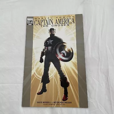 Buy Captain America The Chosen #6 - Marvel 2007 - Variant Cover By Travis Charest • 6£