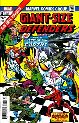 Buy Giant-Size Defenders (1974) #   3 Facsimile (8.0-VF) 2020 • 14.40£
