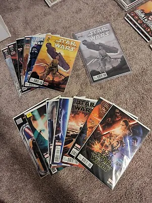 Buy STAR WARS THE FORCE AWAKENS ADAPTATION 1-6 FULL SET With Rare Variants NM/Unread • 284.62£