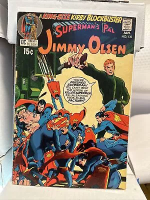 Buy SUPERMAN JIMMY OLSEN #135 DC COMICS 1971  2nd APPEARANCE Of DARKSEID U • 23.82£