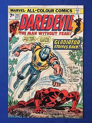 Buy Daredevil #113 VFN- (7.5) MARVEL ( Vol 1 1974) • 17£