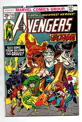 Buy Avengers #131 - 1st App Legion Of The Unliving - Thor - Iron Man - 1974 - FN/VF • 11.99£