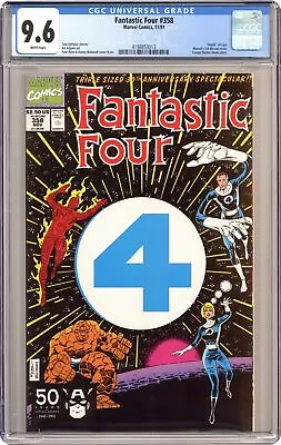 Buy Fantastic Four #358 CGC 9.6 1991 4198853013 • 61.16£