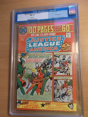 Buy Dc: Justice League Of America #116, Rare High Grade 1oo Pages, 1975, Gcg Nm!!! • 86.88£
