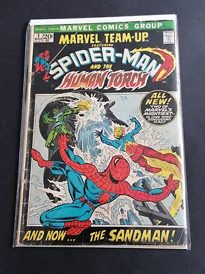 Buy Marvel Team-Up #1 - Marvel Comics - March 1972  1st Print Spider-Man Human Torch • 60.71£