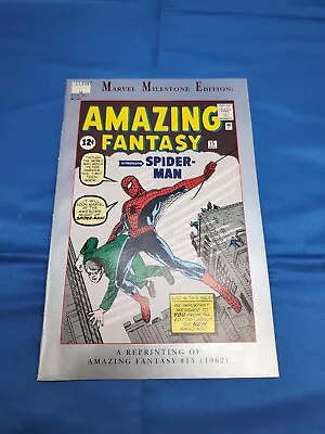 Buy Marvel Comics Spider-Man Milestone Edition - Amazing Fantasy 15 1992 Reprint • 11.19£